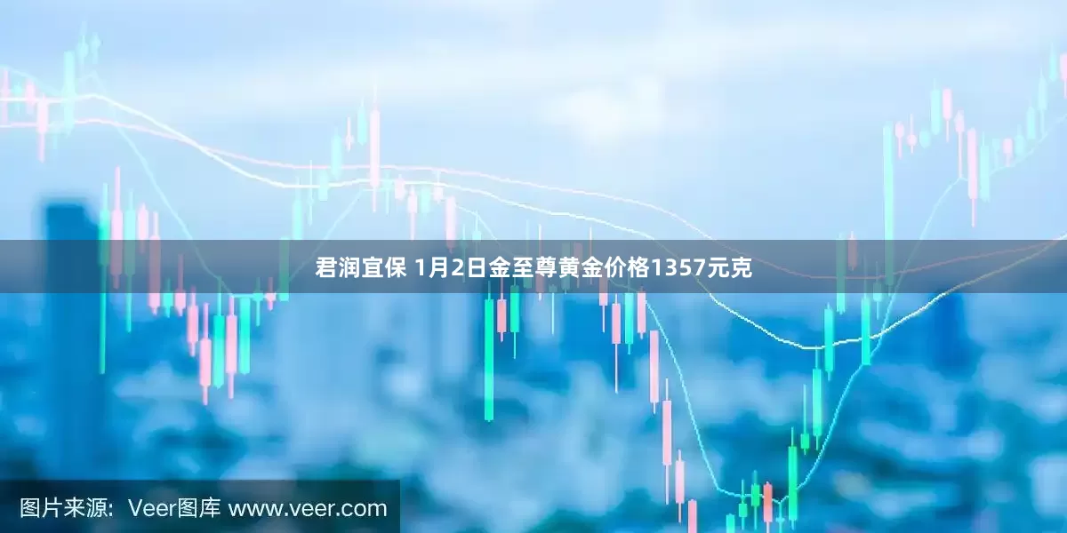 君润宜保 1月2日金至尊黄金价格1357元克